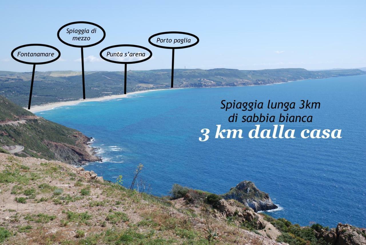 Il Dolce Risveglio Tanca Piras Villa Nebida ภายนอก รูปภาพ
